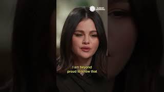 Selena Gomez opens up about her relationship with Benny Blanco #shorts