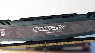 Ballistix Sport LT Gray 16GB DDR4 3000MHz Review