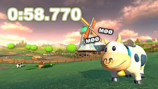 Wii Moo Moo Meadows [200cc] - 0:58.770 (4th Worldwide)