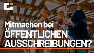 Sind öffentliche Ausschreibungen ein Thema für Dich?