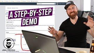 How Facebook Ads Work STEP BY STEP DEMO (w/ REAL EXAMPLES from a 7figure marketer)