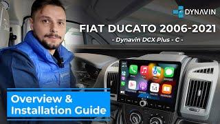 Fiat Ducato | Car radio | Apple Carplay & Android Auto | Caravan Navigation | Dynavin D9-DCX Plus