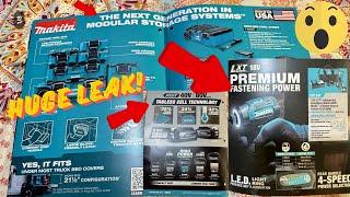 MAKITA TOOL LEAK! HUGE NEWS! NEW 2024 Q4 Storage System XGT TABLESS BATTERY + LXT IMPACT XDT20!