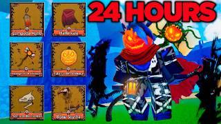 24 HOURS TO COLLECT ALL NEW HALLOWEEN ITEMS IN KING LEGACY!