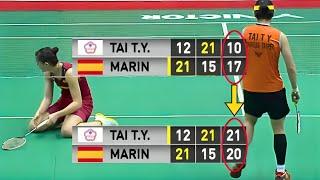 Tai Tzu Ying's INSANE COMEBACK against Carolina Marin