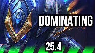 KHA'ZIX vs MORDEKAISER (JGL) | Dominating | EUW Diamond | 25.4