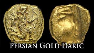 Unveiling the Majestic Achaemenid Empire's Gold Daric Coin | 5th Century BC