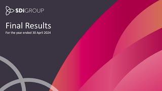 SDI GROUP PLC - Final Results