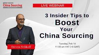 3 Insider Tips to Boost Your China Sourcing