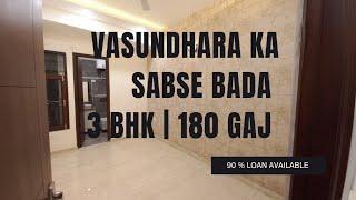 3 BHK Flat With Park Facing in Vasundhara | Luxury 3 BHK Flat Book at 1 Lakh Only | Ready to Move