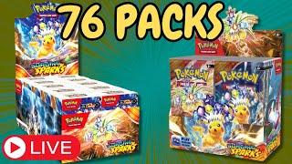 Surging Sparks Build & Battle, Booster Box Opening!