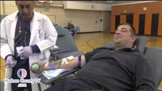 Memorial High School holds a blood drive in West New York