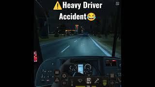 Heavy Driver live accident Bus Simulator Ultimate | Gameplay with old songs️| full vibe | #shorts