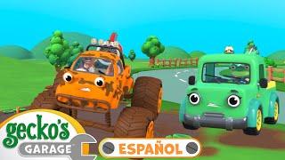 La gran carrera |  Garaje de Gecko | Carros para niños | Vídeos educativos