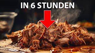 Pulled Pork Texas Style | SAFTIG & ZART in nur 6 Stunden!