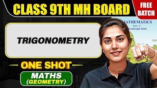 TRIGONOMETRY In One Shot | Maharashtra Board Class 9 Maths  #MHBoard #PW #Geometry