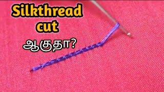 How to handle the silkthread?|only for beginners