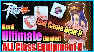 Real Ultimate All Class Equipment Guide!! Dont Pick Wrong EQ!! [Ragnarok Mobile Classic]