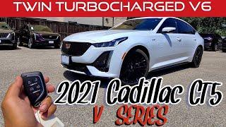 2021 Cadillac CT-5 V-SERIES: Start up & Review