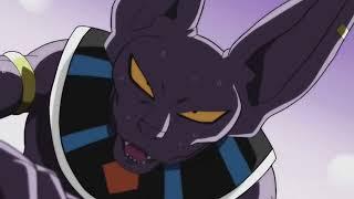 Beerus scared of grand priest(eng dub)