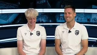 Interview 24. 7. 2024 - Lukáš Kalvach, Tom Slončík, FC Viktoria Plzeň