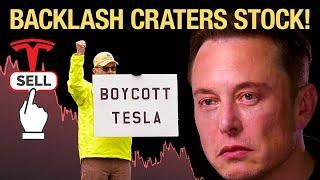 World's FURY at Elon Musk is TANKING Tesla Stock!