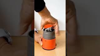 Assemble the Grinder with the cover (Drip Kettle) to make a standalone grinder!