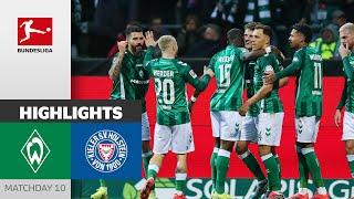 Last-Minute Winner! | SV Werder Bremen - Holstein Kiel 2-1 | Highlights | Matchday 10 – Bundesliga