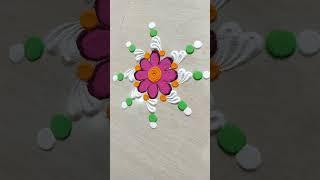 Rangoli Using Tools||Beautiful Rangoli Design|| Latest Rangoli Design||