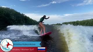 2020 Online WRS Series Event #3 - Amateur Women Surf - Kristina Kolesnikova