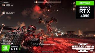 HELLDIVERS 2: MINTORIA TOTAL CHAOS on RTX 4090 24GB (4K Maximum Graphics)