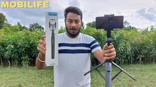 Mobilife 64 inch Selfie Stick with Tripod | Unboxing & Review | Best Selfie Tripod under 1500 |