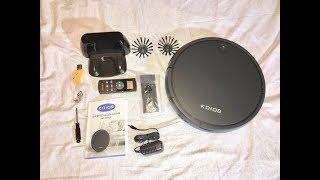 KOIOS Robotic Vacuum Cleaner, Unboxing, Operation and Review