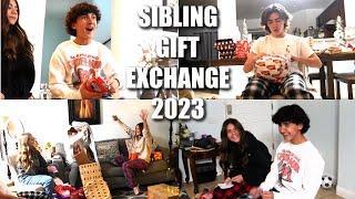 OPENING PRESENTS on CHRISTMAS EVE 2023 | PHILLIPS FamBam SIBLING GIFT EXCHANGE