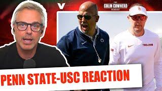 Penn State-USC Reaction: Trojans are "NOT GOOD ENOUGH" vs. Penn St. | Colin Cowherd College Football