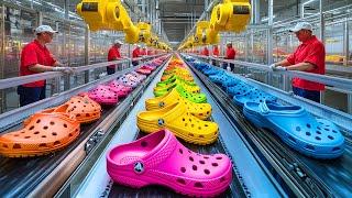 How Crocs Are Made in Factory