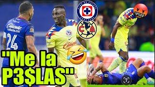 ASÍ EMPEZO la BR0NC4 - Quiñones vs Escobar | Cruz Azul vs América