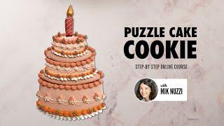 Puzzle Cake Cookie Course by Mik & Cookies, Available on Sugar Geek University