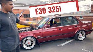 THE SANGOMA !!!! OUR E30 325I PROJECT | FULL RUN DOWN!!