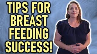 Breastfeeding For Success | How to Breastfeed Your Baby | Active Breast Feeding | Breastfeeding Tips