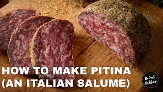 How to make Pitina Friulana - An Italian salami with NO casings, no special equipment needed.