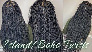 How To Do Island Twists/Boho Twists | Beginner Friendly Tutorial