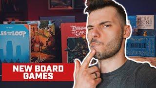 Board Games Sent to Us - New Board Games