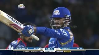 MI-DD: Krunal Pandya's blistering knock helps MI win