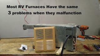 RV Furnace REPAIR TECHNICIAN SECRETS Top 3 anyone can do PARTS BELOW