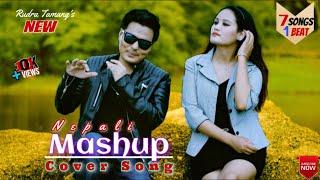 NEW NEPALI MASHUP COVER SONG 2020  || 7 SONGS 1 BEAT  || RUDRA TAMANG Ft. MAMTA RAI