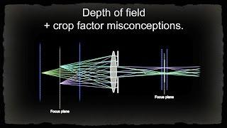 Depth of field and crop factor misconceptions.