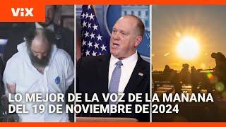 Lo mejor de Noticias Univision de la mañana | martes 19 de noviembre de 2024