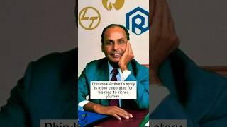 Dhirubhai Ambani || Life journey ️#lifeinspiration #shorts