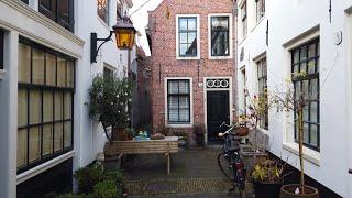 Walking in Haarlem  | Cosy Streets & Alleys | The Netherlands 4K